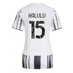 Fotbalové Dres Juventus Pierre Kalulu #15 Dámské Domácí Oblečení 2025-26 Krátký Rukáv